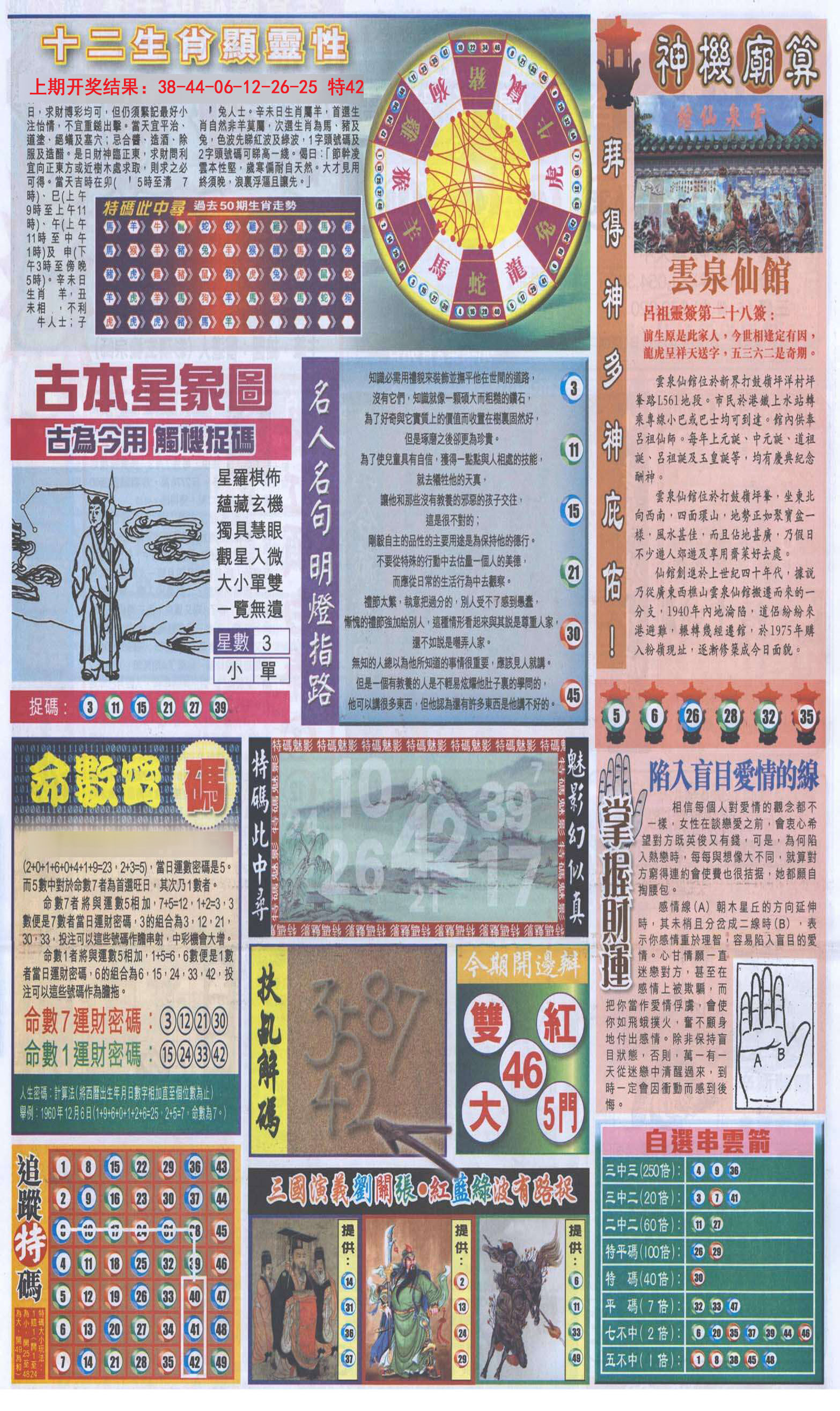2024157期新报跑狗-2(背面)