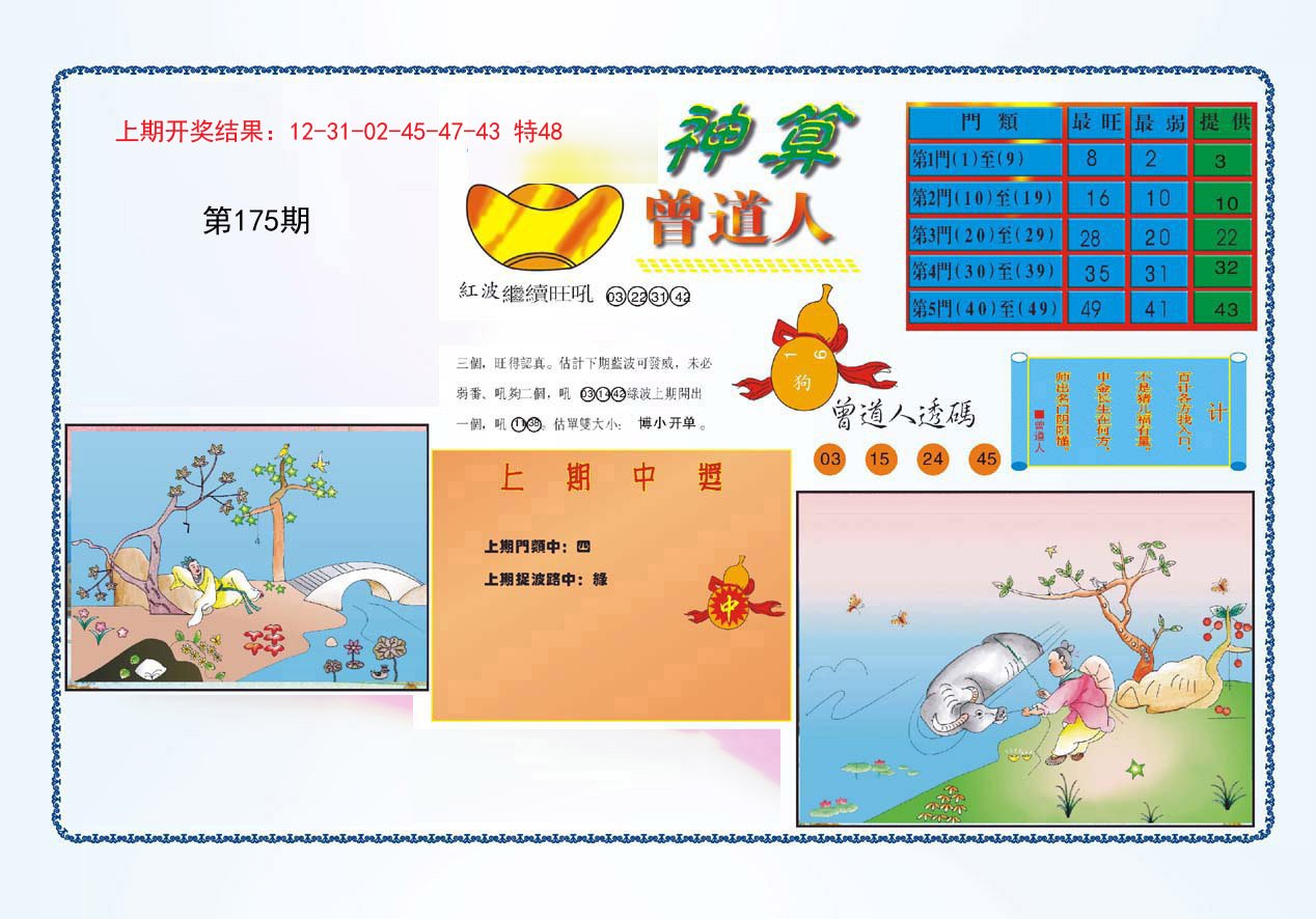 2024175期4-神算
