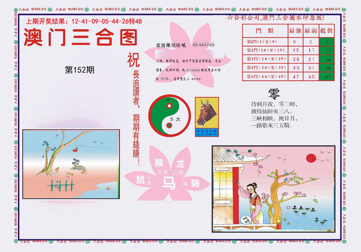 2024152期4-澳门三合