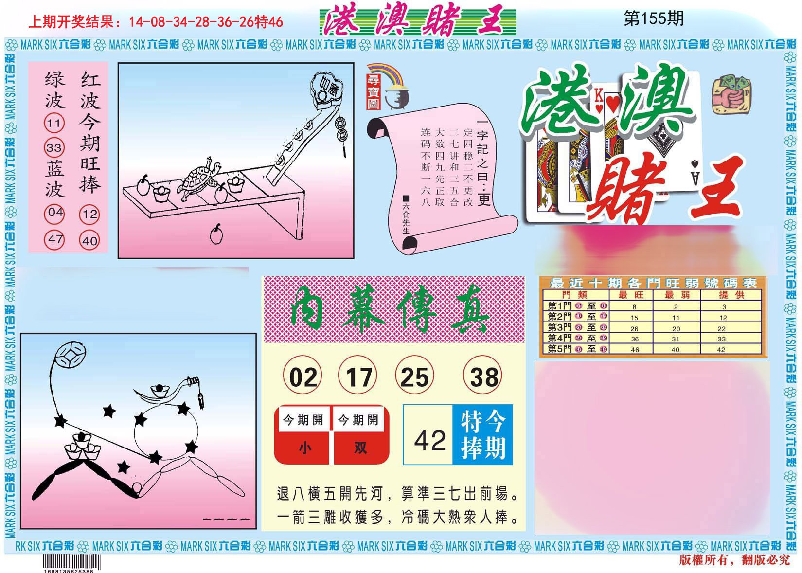2024155期港澳赌王A