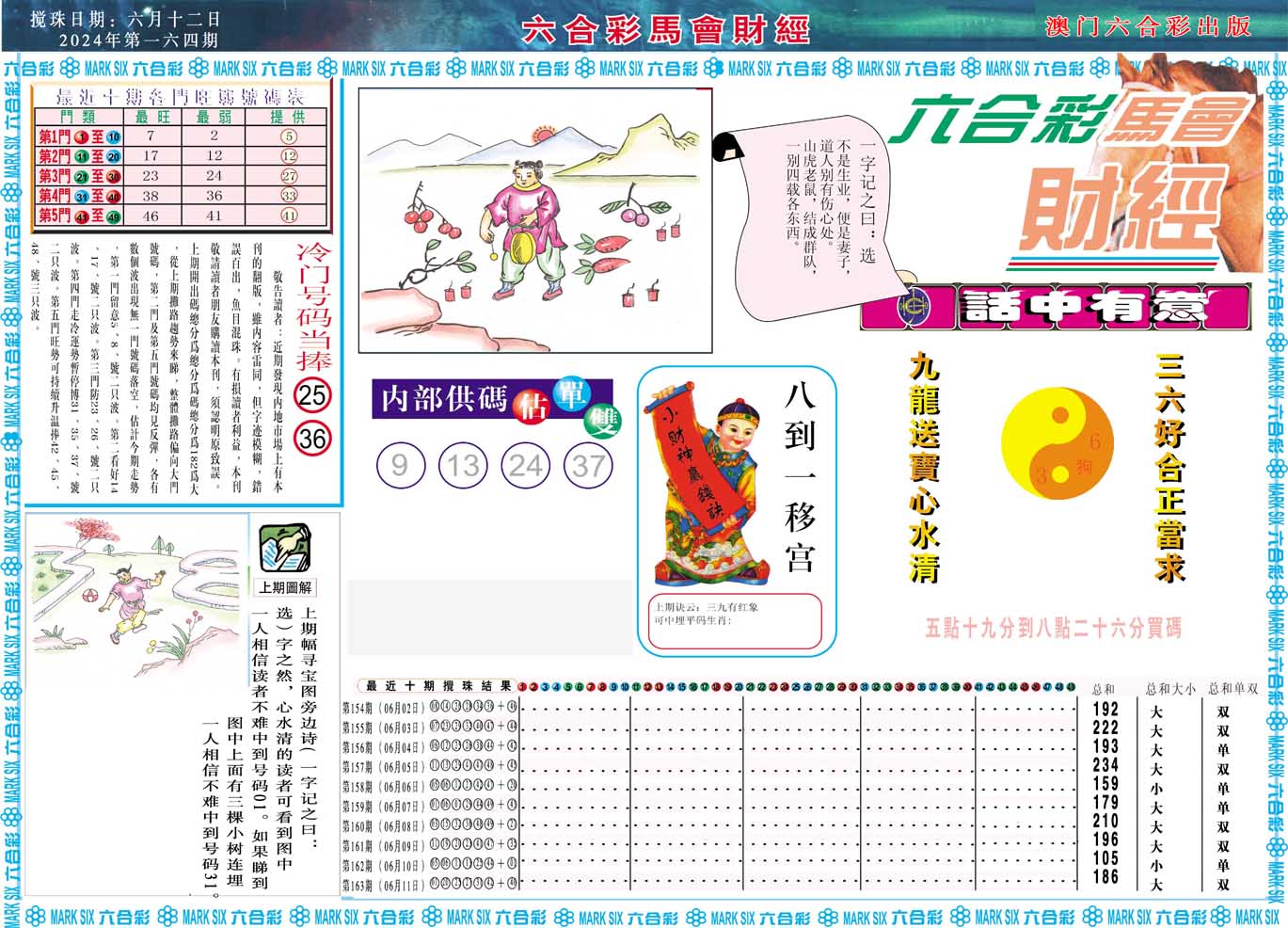 2024164期马会财经A