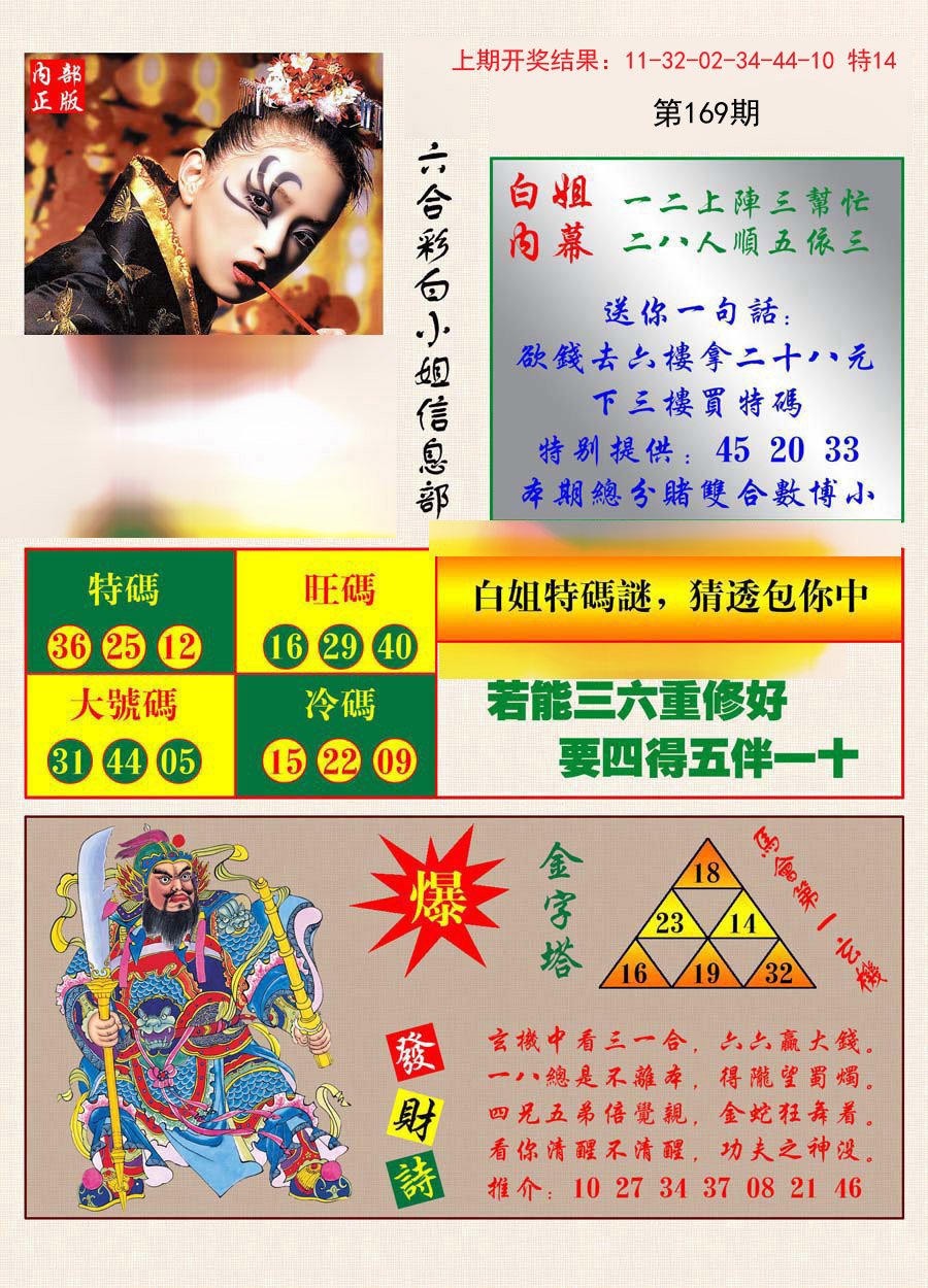 2024169期港彩内幕报