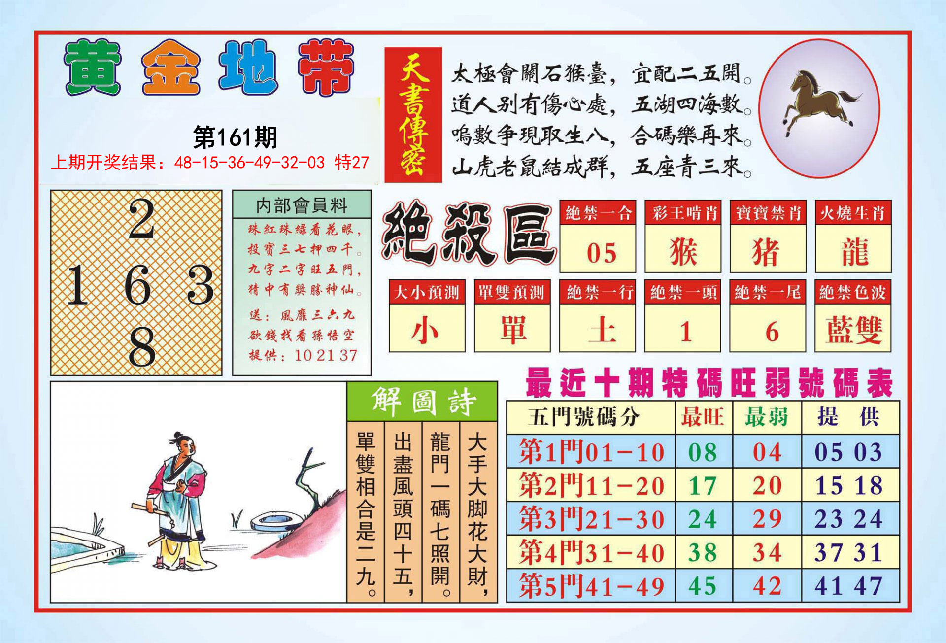 2024161期黄金地带
