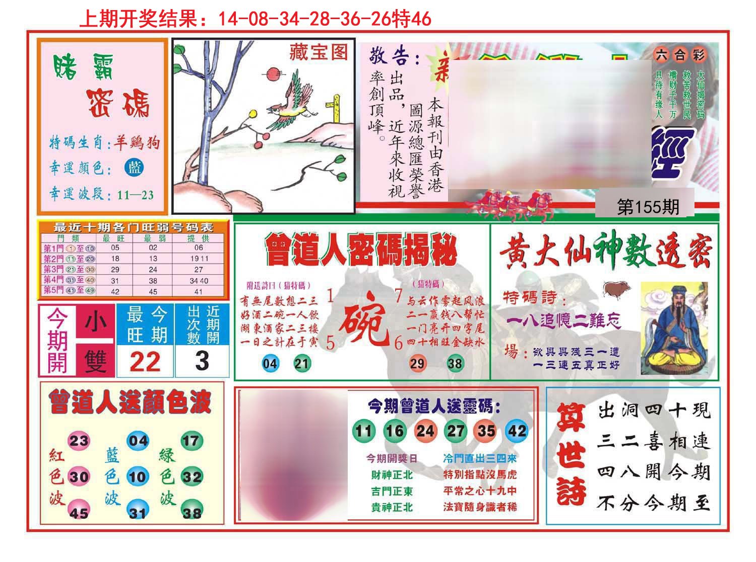 2024155期赢钱一经