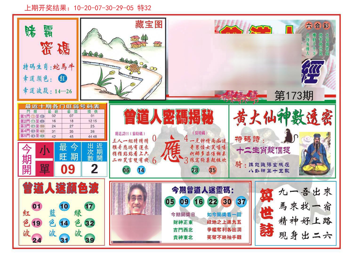 2024173期赢钱一经
