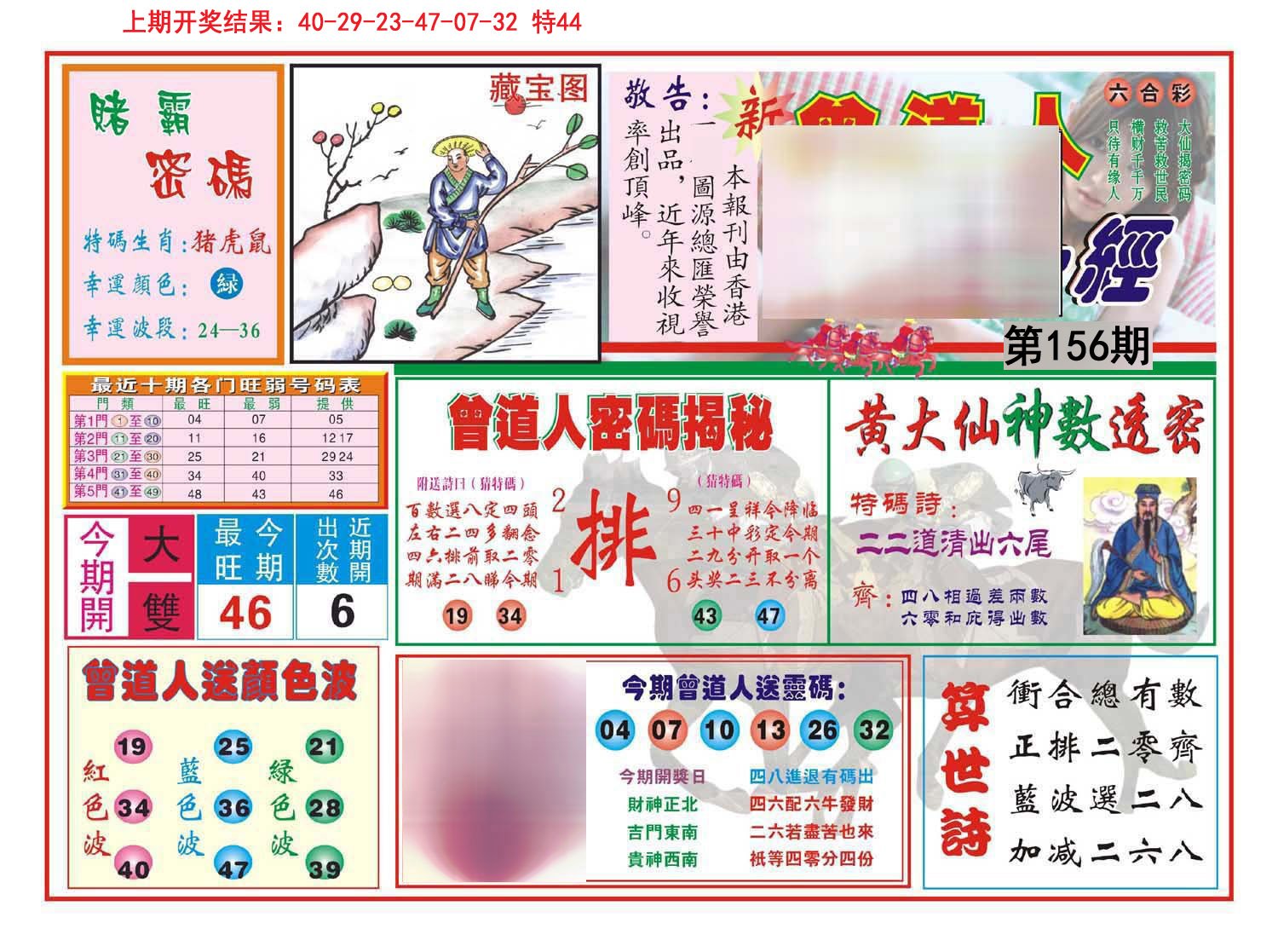 2024156期赢钱一经