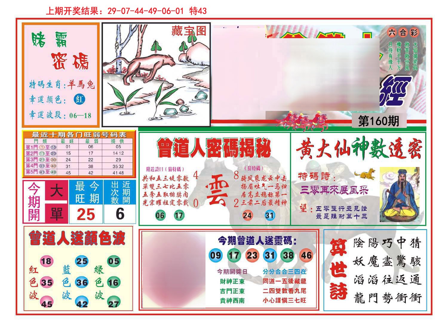 2024160期赢钱一经