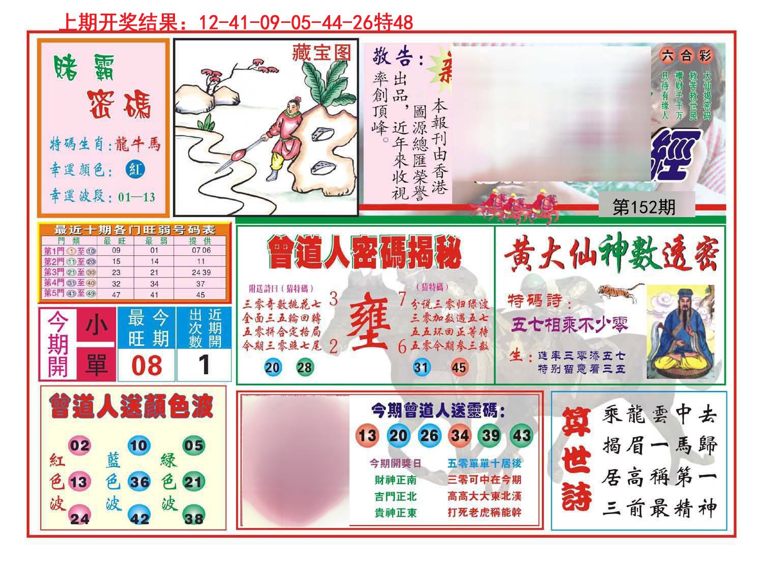 2024152期赢钱一经