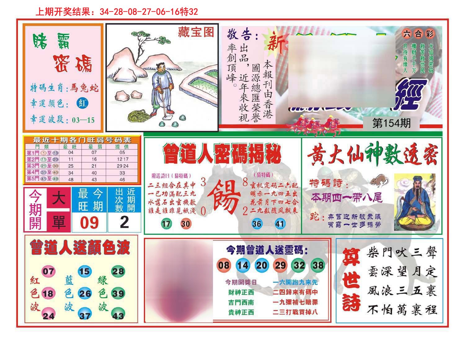 2024154期赢钱一经