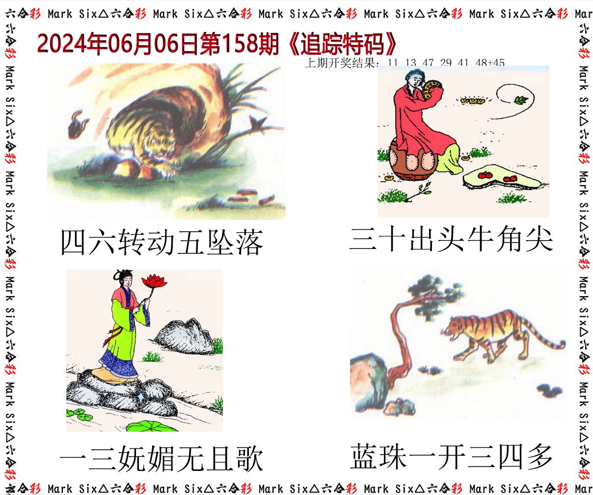 2024158期追踪特码