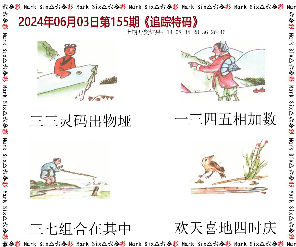 2024155期追踪特码