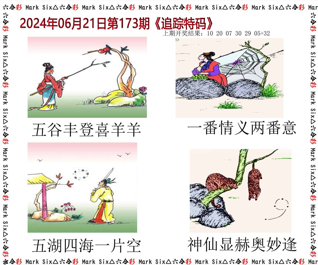 2024173期追踪特码