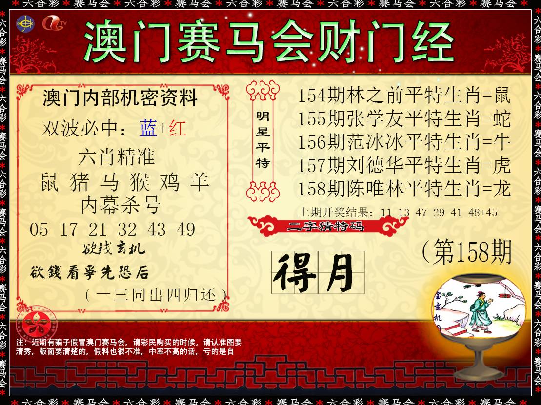 2024158期财门经