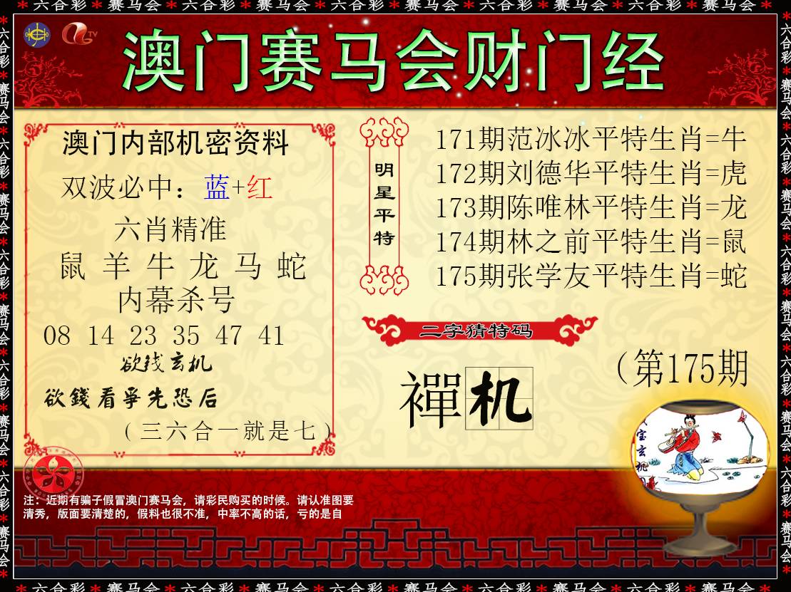 2024175期财门经