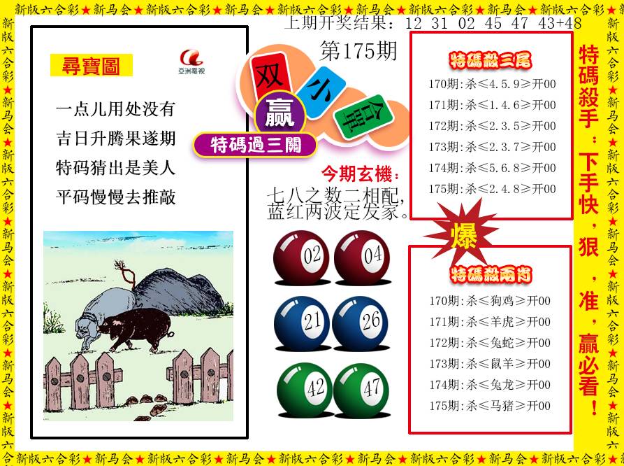 2024175期特码过三关