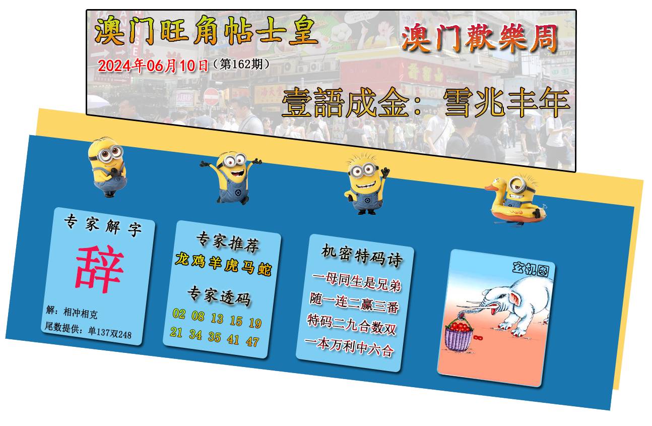 2024162期旺角贴士皇