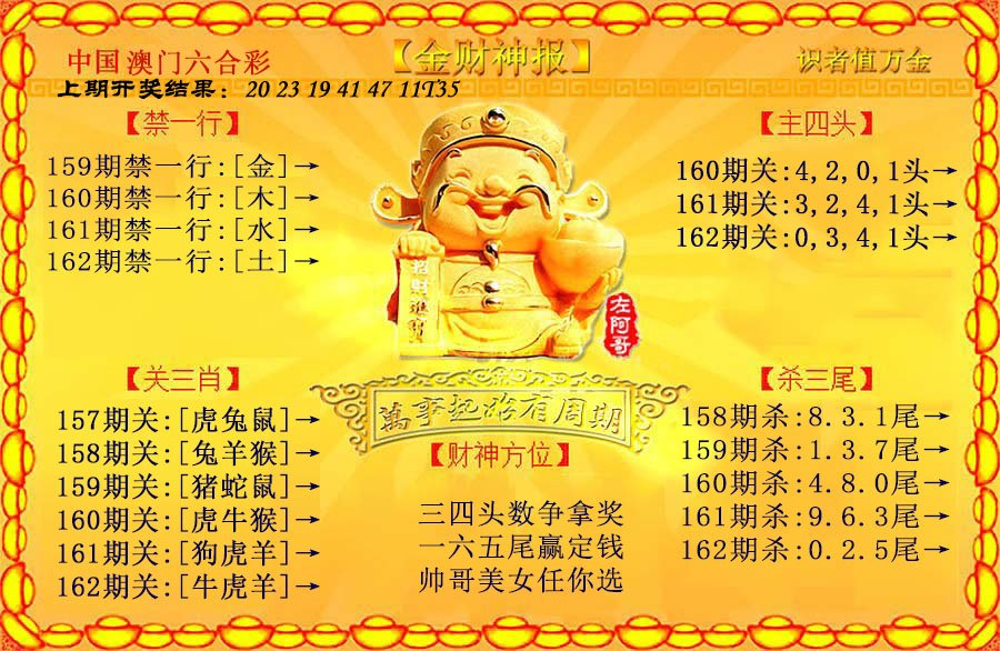 2024162期金财神