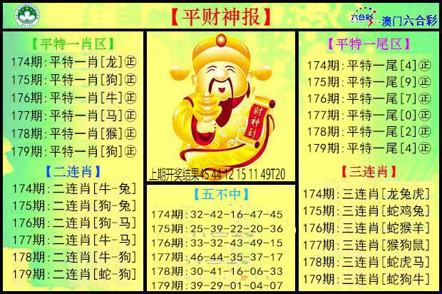 2024179期平财神