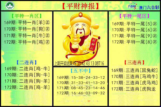 2024172期平财神