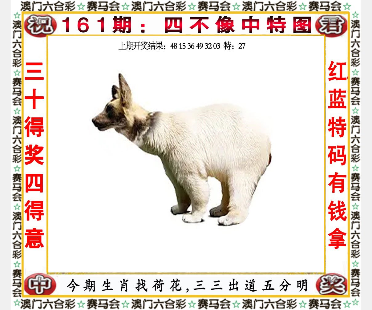 2024161期四不像中特图