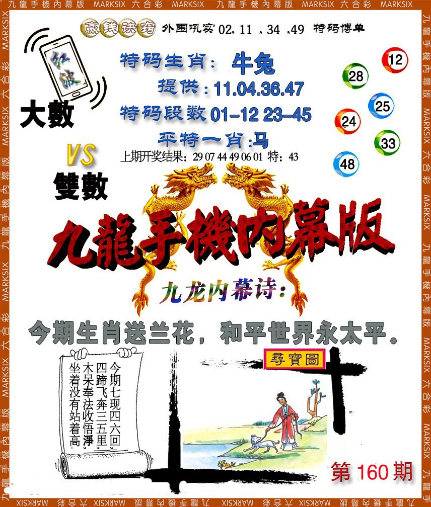 2024160期手机内幕