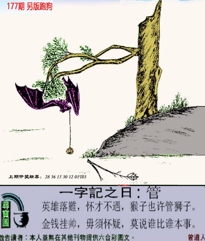 2024177期澳门跑狗另版