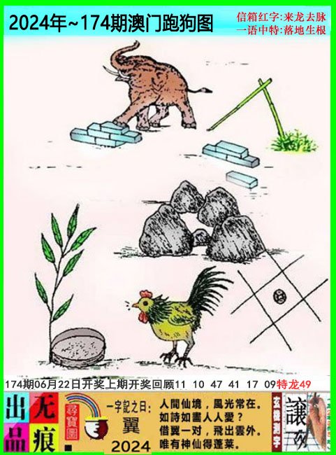 2024174期澳门跑狗无痕版