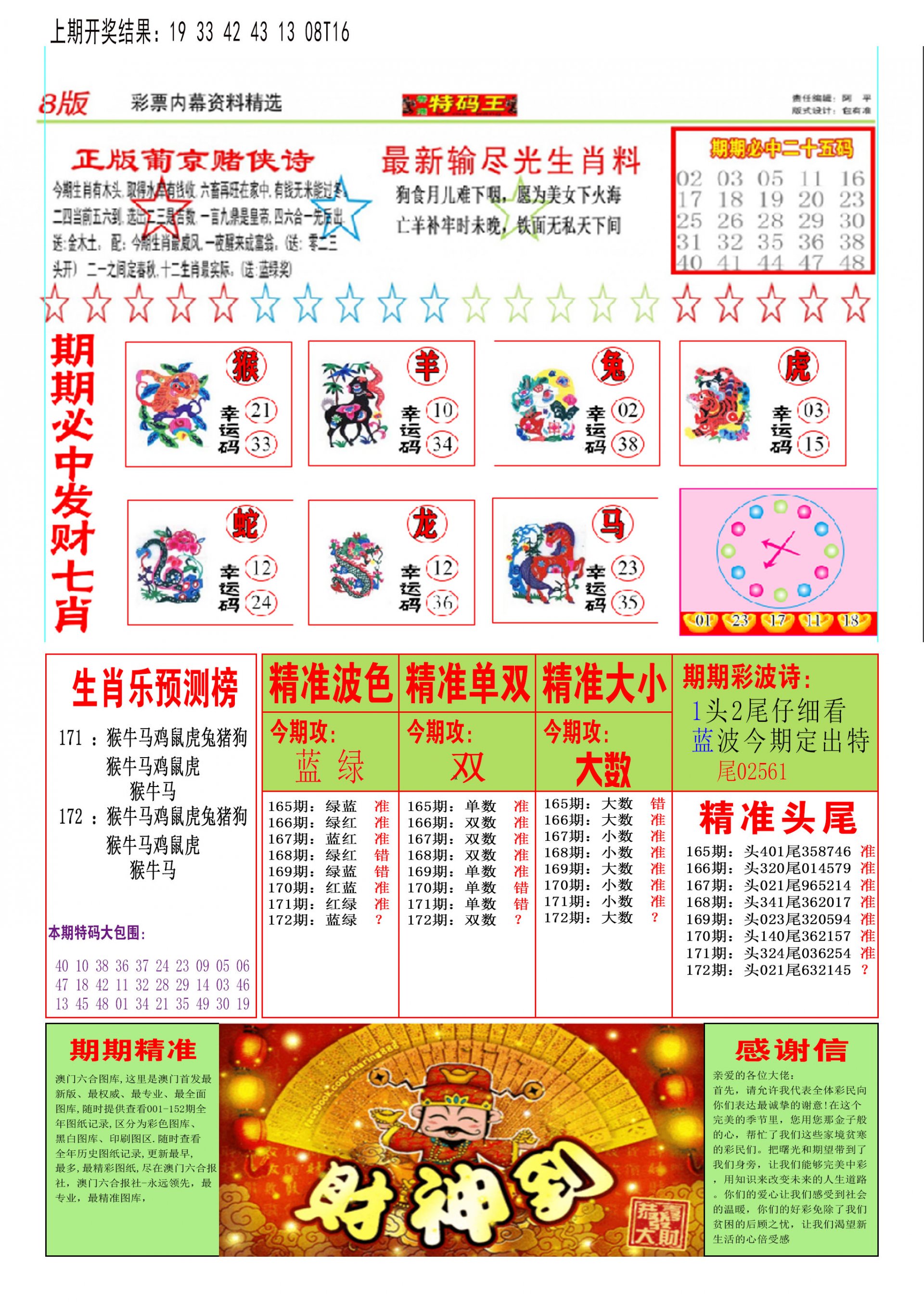 2024172期特码王B