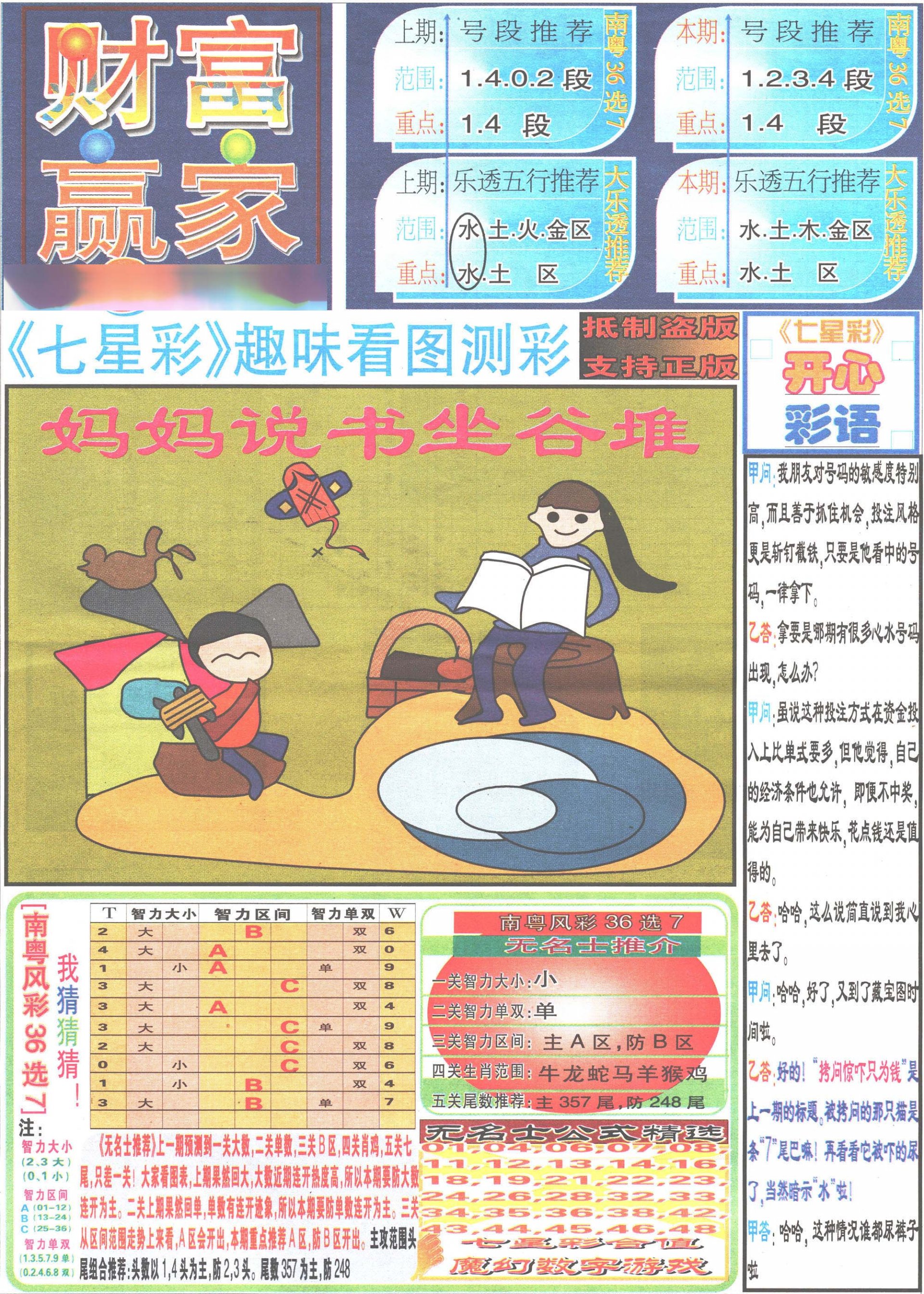 2024179期七星彩图(高清)