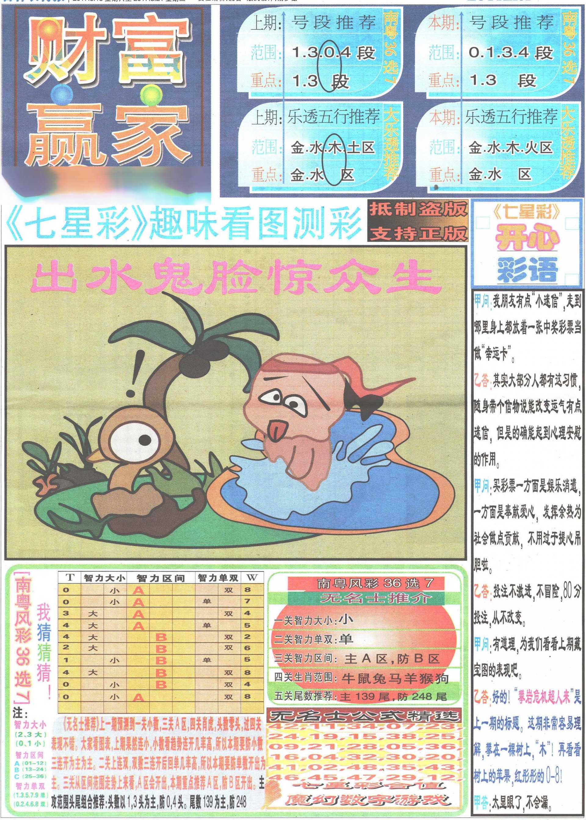 2024163期七星彩图(高清)