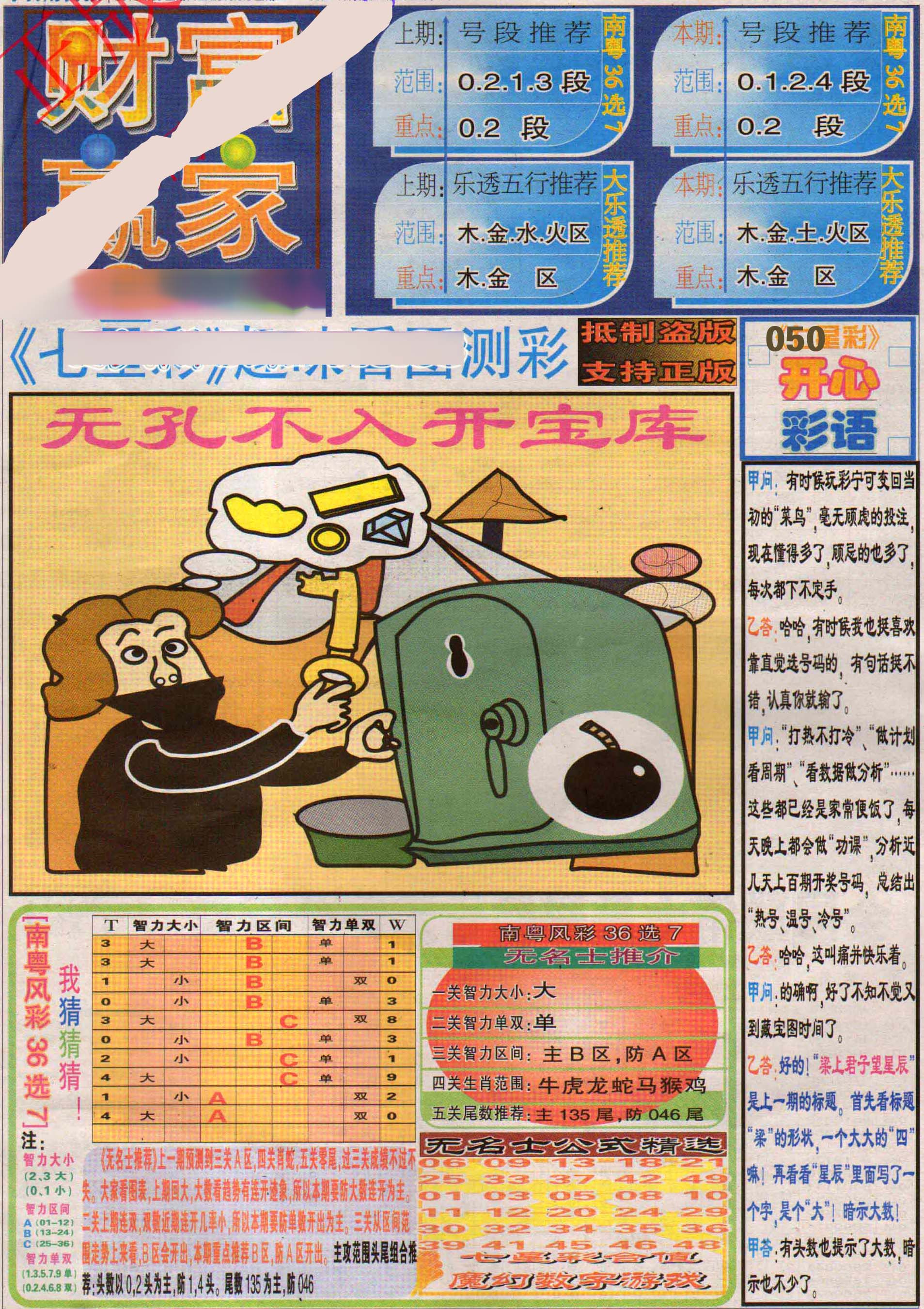 2024180期财富赢家（七星彩）