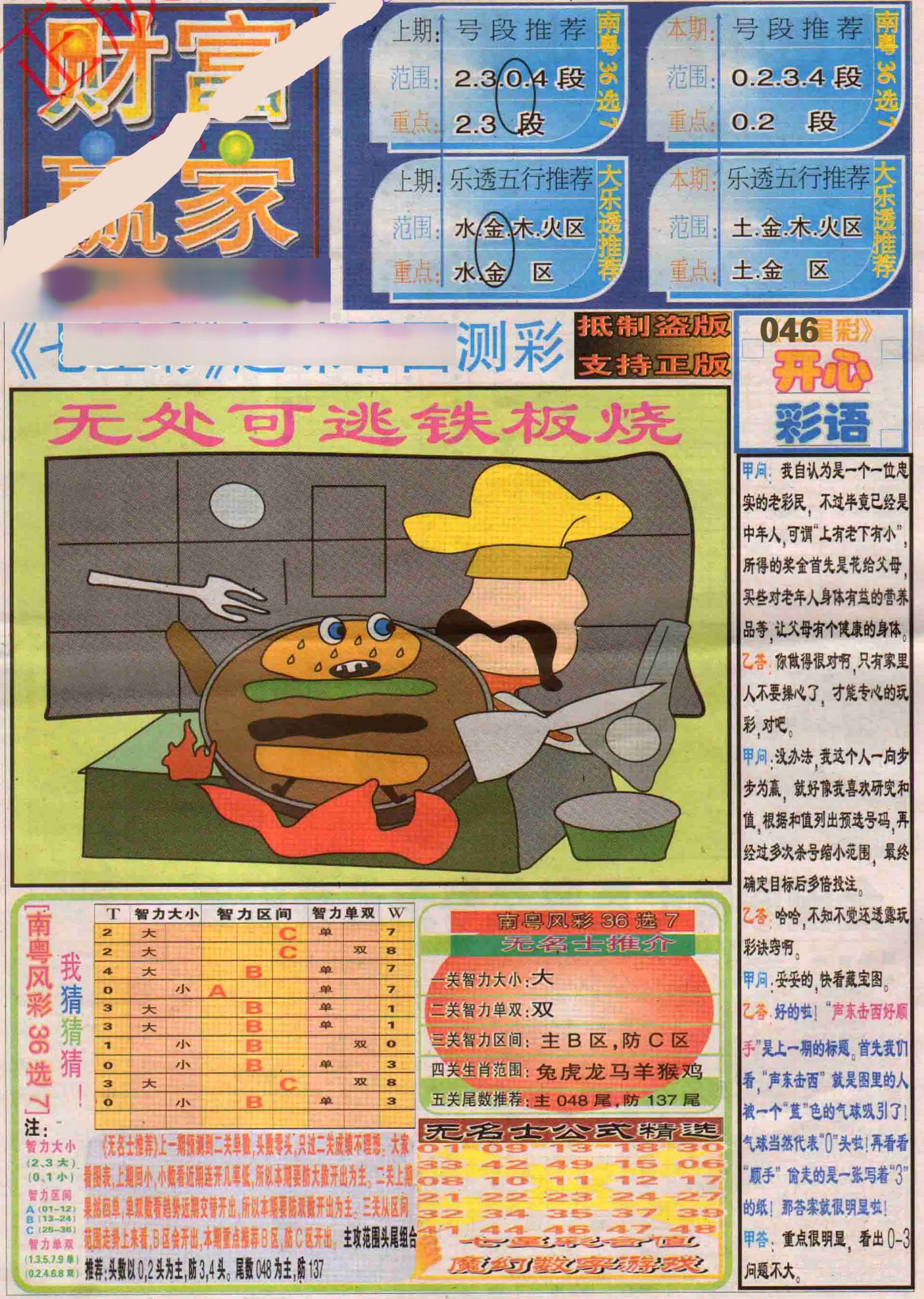 2024176期财富赢家（七星彩）