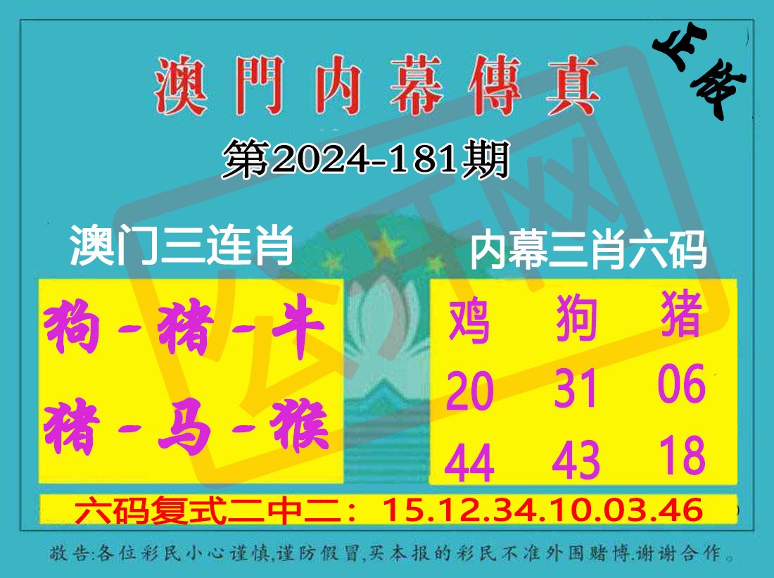 2024181期内幕传真三肖版