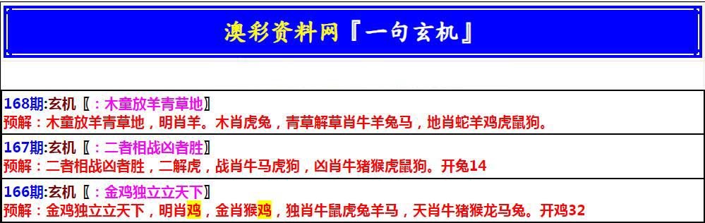 2024168期澳门一句玄机