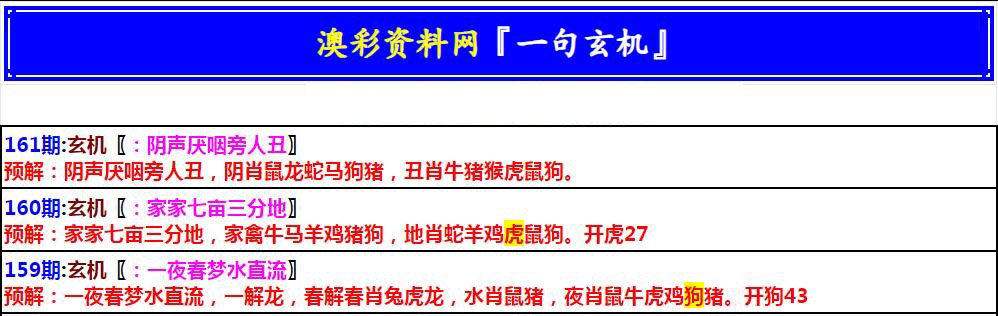 2024161期澳门一句玄机
