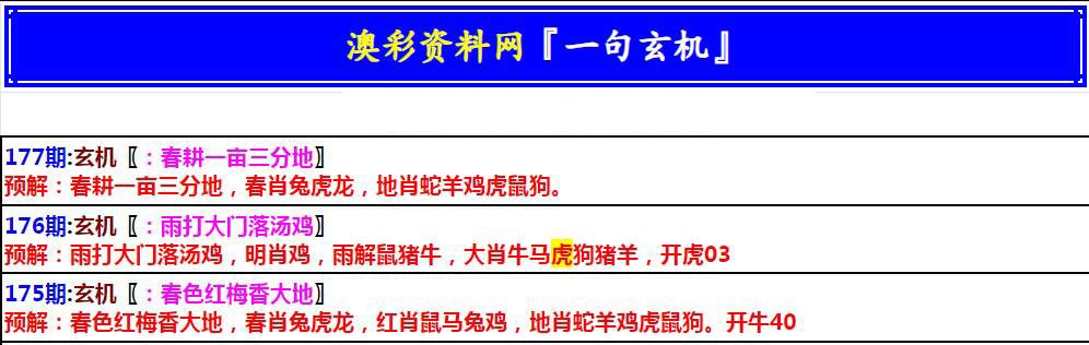 2024177期澳门一句玄机