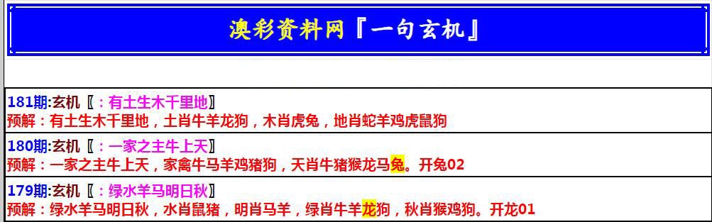 2024181期澳门一句玄机