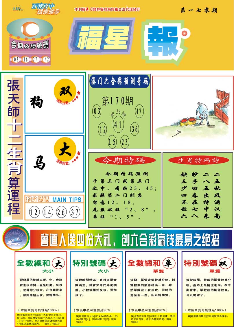 2024170期福星报