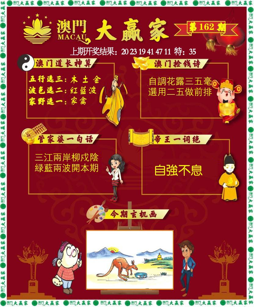 2024162期大赢家