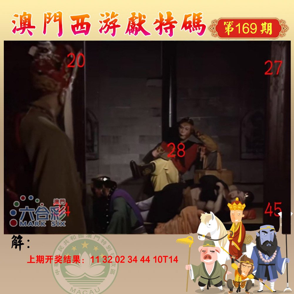 2024169期西游献码