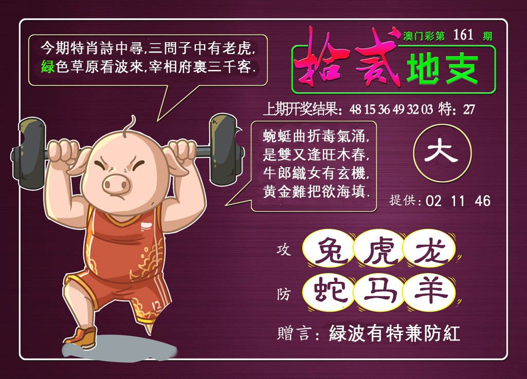 2024161期十二地支