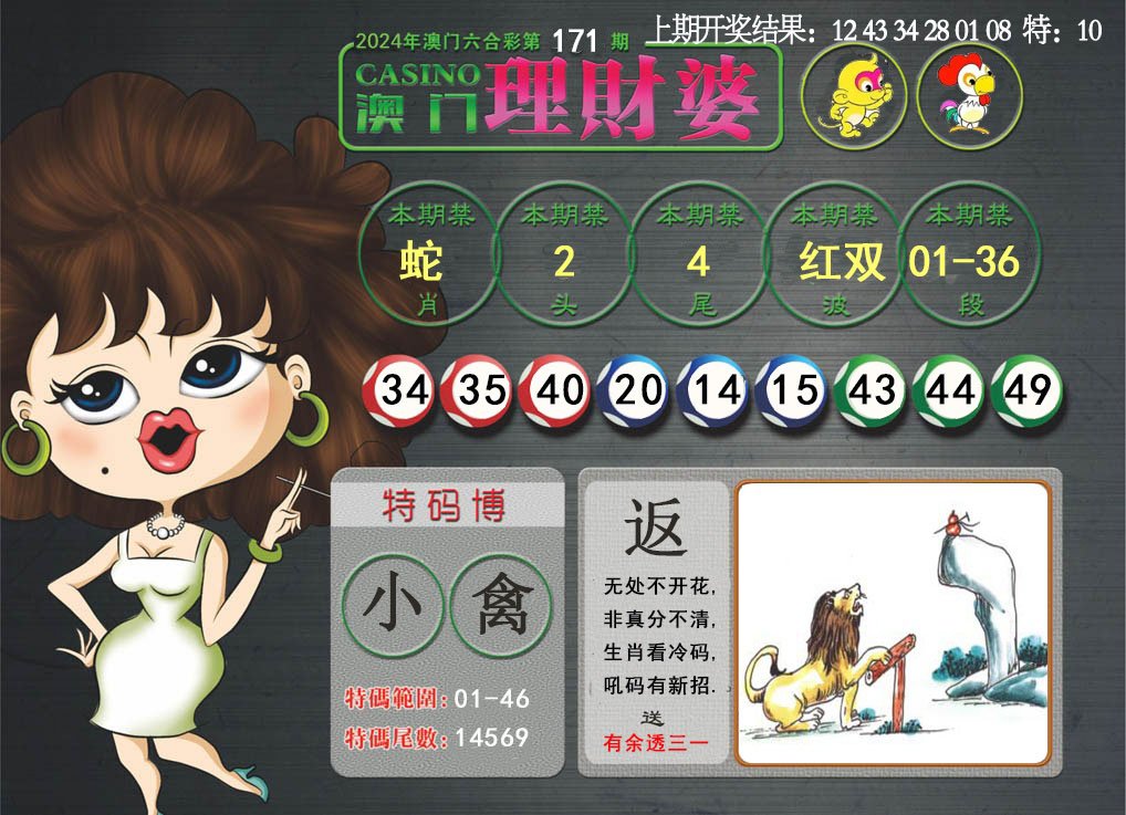 2024171期澳门理财婆