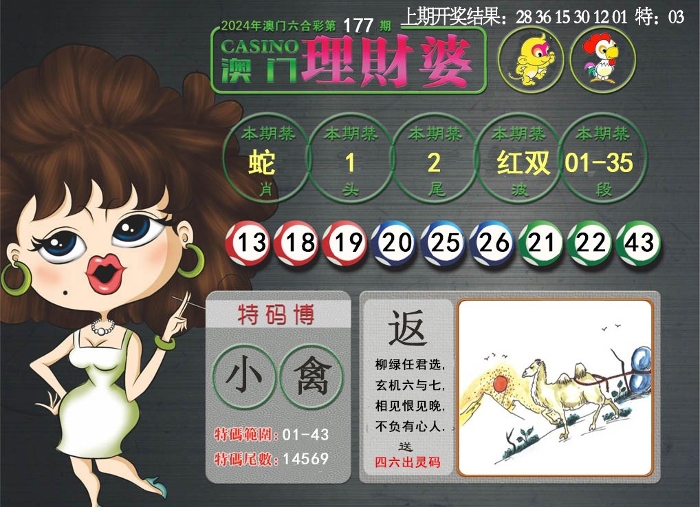2024177期澳门理财婆
