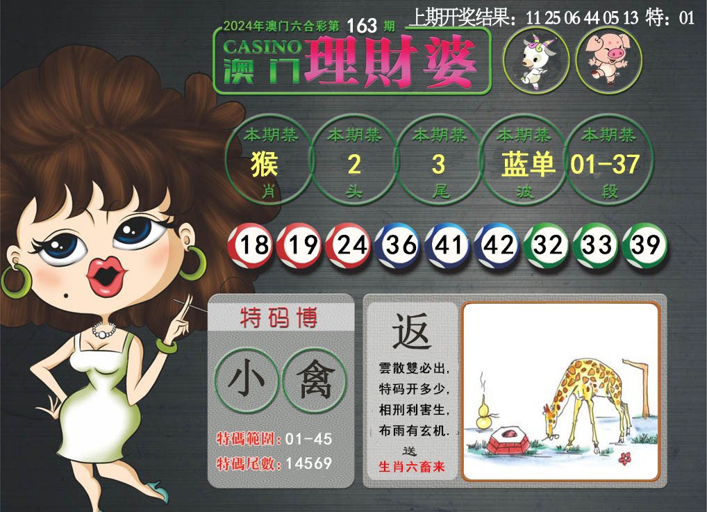 2024163期澳门理财婆