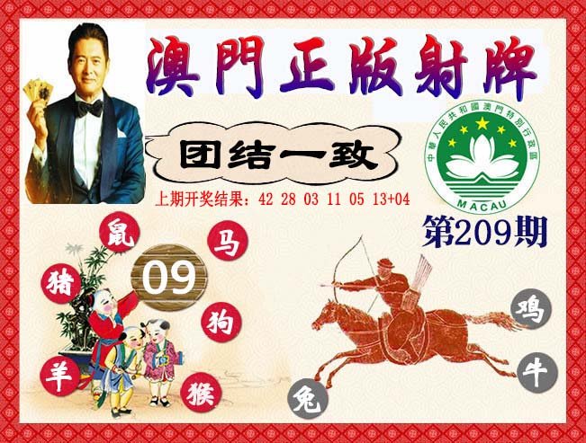 2024209期正版射牌