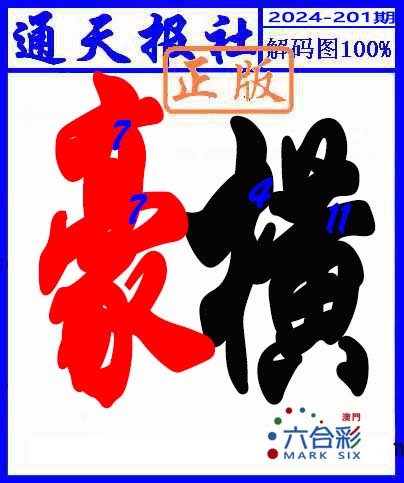 2024201期解码图