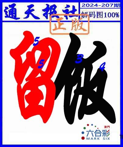 2024207期解码图