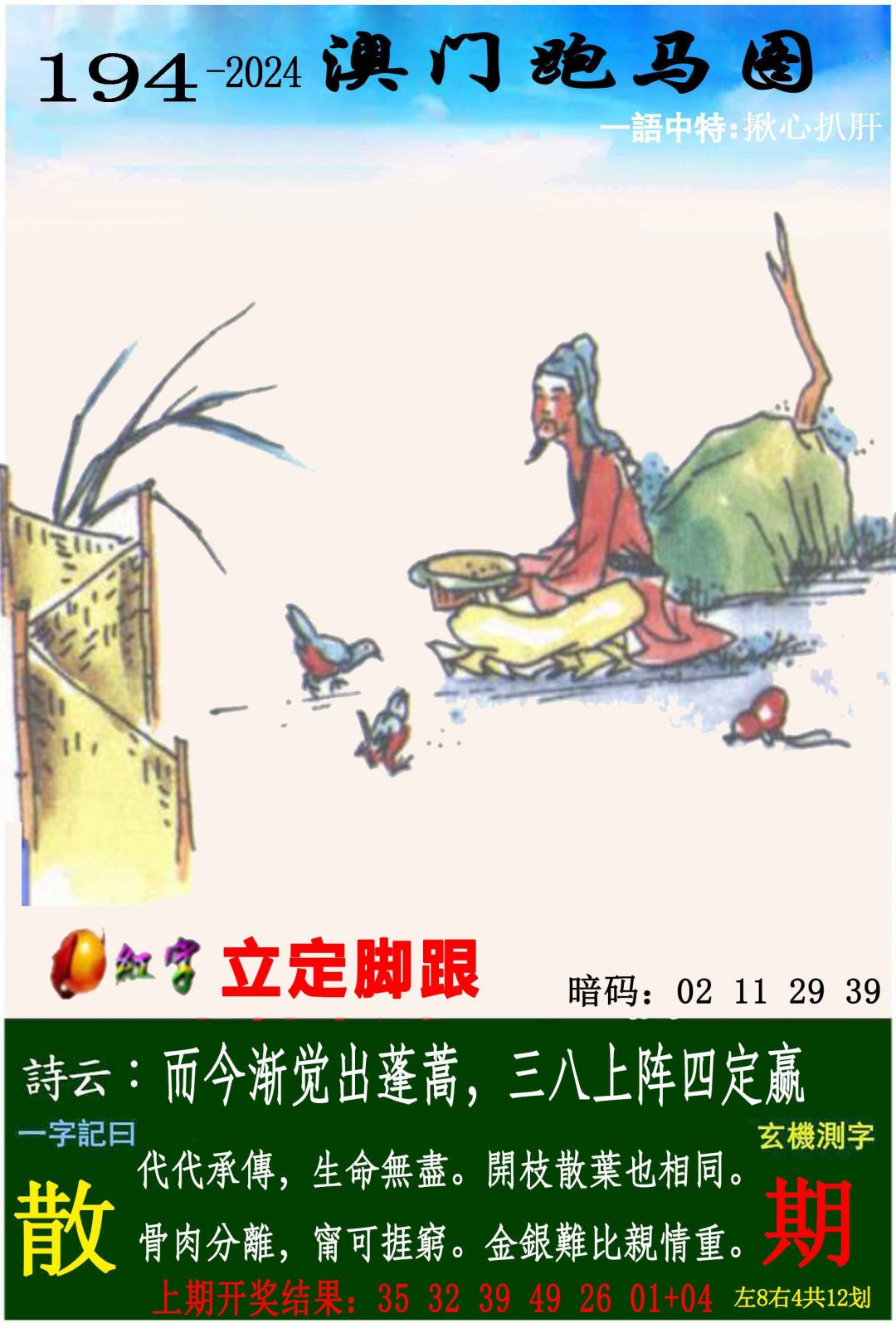 2024194期跑马图