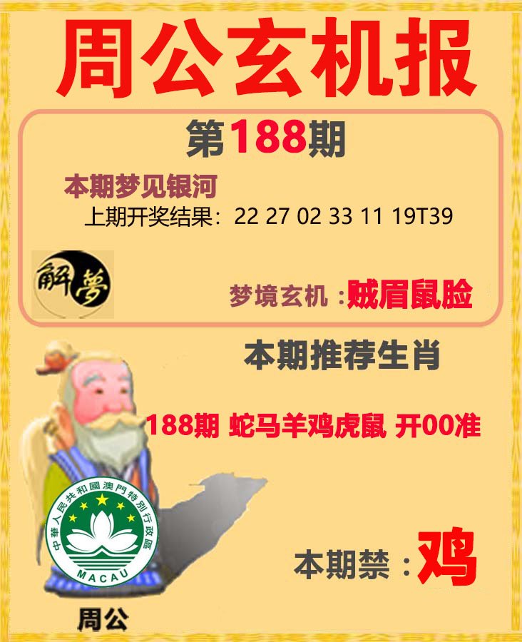 2024188期周公解梦