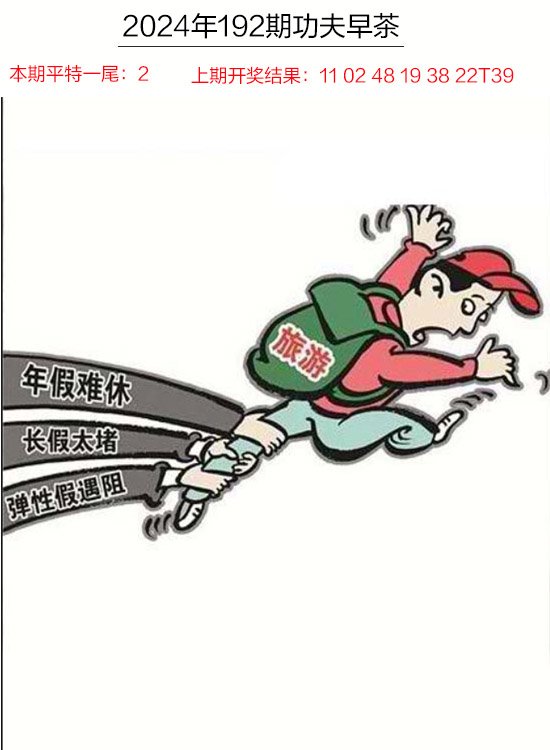 2024192期功夫早茶